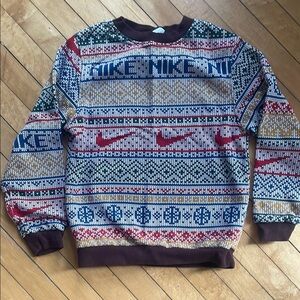 Nike Multicolor Patterned Boy’s Sweater